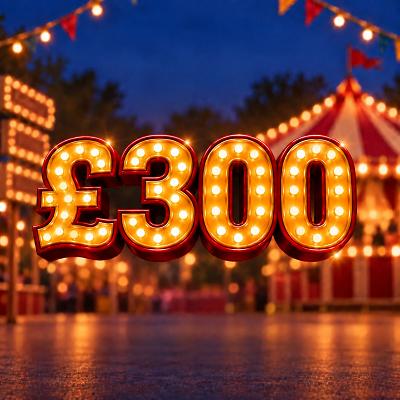 £300 CASH 🎉