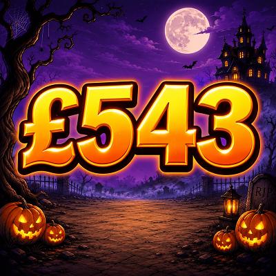 £543 CASH 🎃