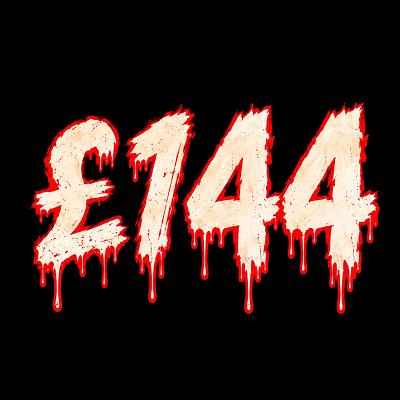 £144 CASH 🩸 