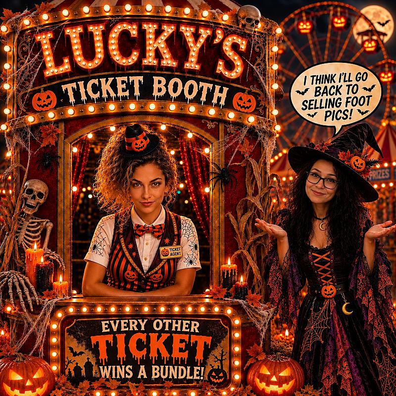 Lucky’s Ticket Booth #3