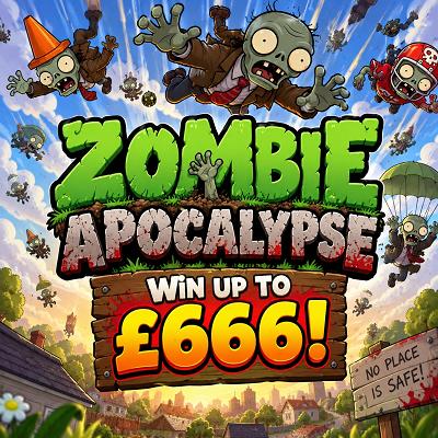 1000 x 🎟️ into Zombie Apocalypse 🧟‍♀️