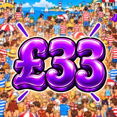 £33 CASH 🔍