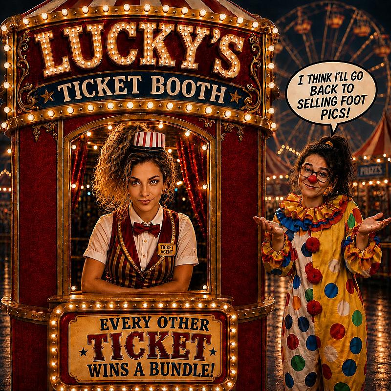 Lucky’s Ticket Booth 4