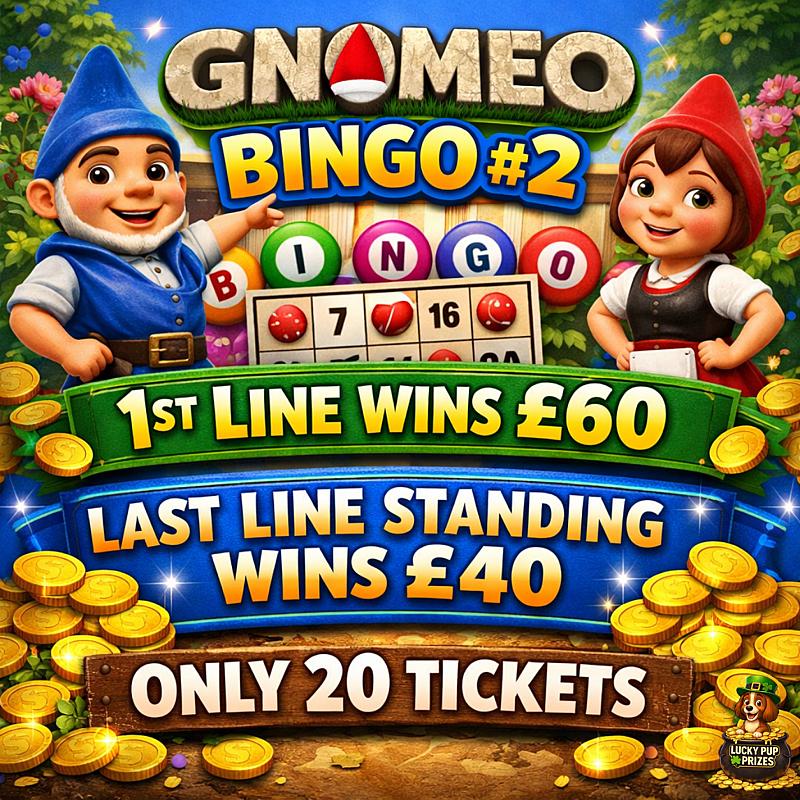 GNOMEO BINGO 2 