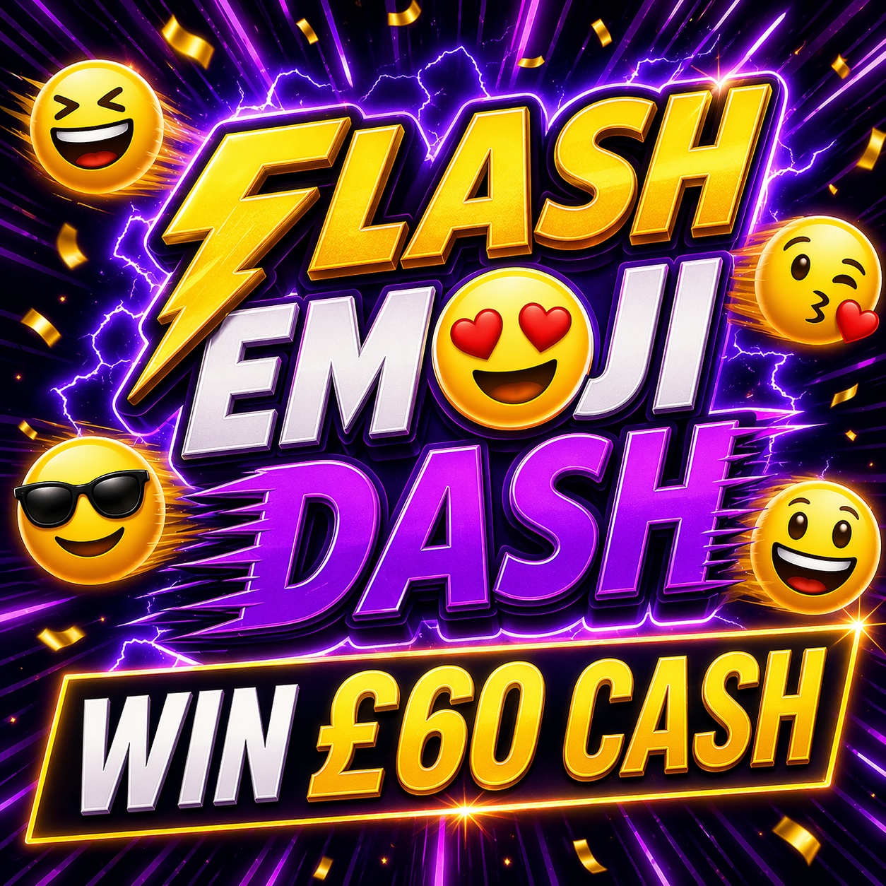 FLASH EMOJI DASH