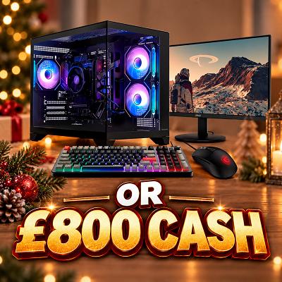 Stormforce Rogue AMD Ryzen 5 16GB 1TB Gaming Desktop PC & Monitor Bundle or £800 CASH 💻