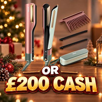 Shark SilkiPro Hair Straightener & Dryer, Ceramic, Wet to Dry or £200 CASH 💆🏼‍♀️