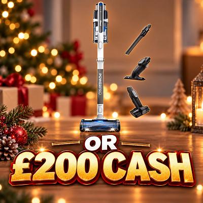 Shark PowerPro Pet Cordless Stick Vacuum or £200 CASH 🐾 