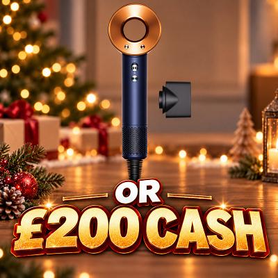 Dyson Supersonic Origin Hair Dryer or £200 CASH 💨