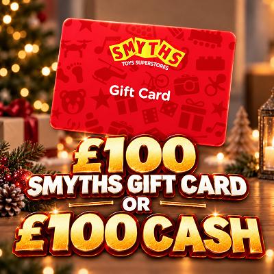 £100 Smyths Gift Card or £100 CASH 🎁