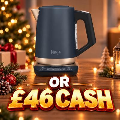Ninja Perfect Temperature Kettle or £46 CASH 🫖