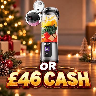 Ninja Blast 530ml Portable Blender or £46 CASH 🍓