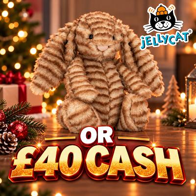 Bashful Luxe Bunny Juniper JellyCat or £40 CASH 🐰