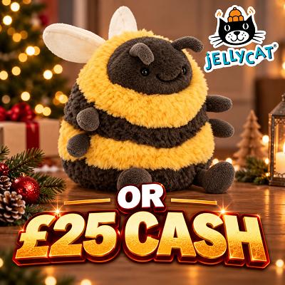 Albee Bee JellyCat or £25 CASH 🐝 