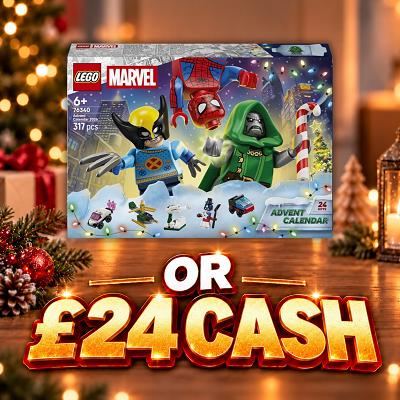 LEGO Marvel Advent Calendar 2026 or £24 CASH ⚔️