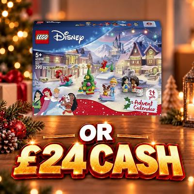 LEGO Disney Princess Advent Calendar 2026 or £24 CASH 👑