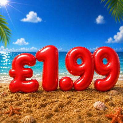 💦 £1.99 -  Try Again