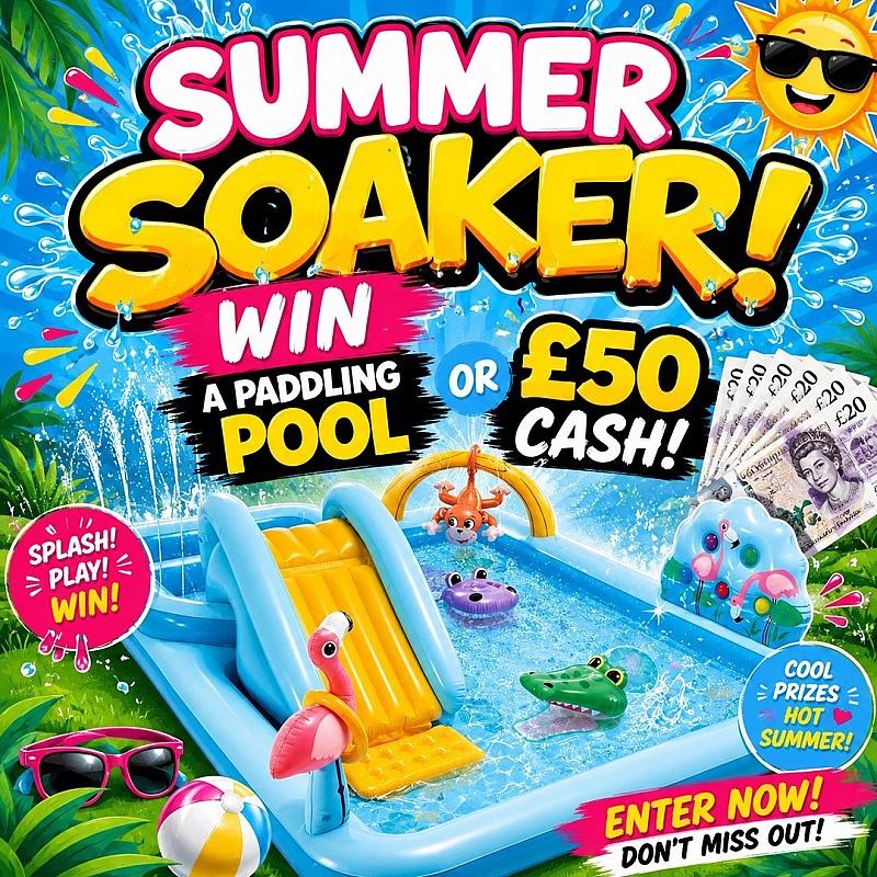 Paddling Pool or £50 Cash