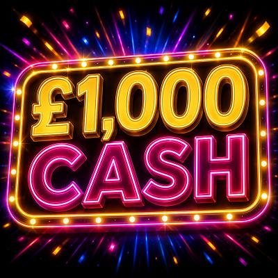 £1,000 CASH ❤️
