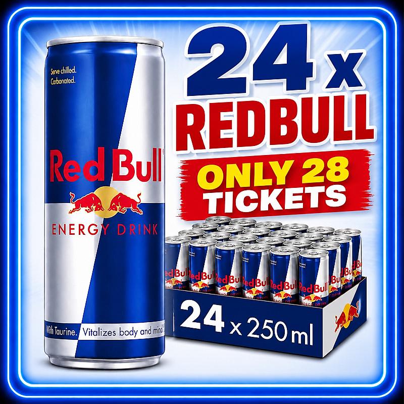 24 x Cans of RedBull