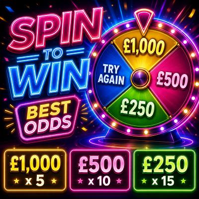 10 x 🎟️ into Spin to Win