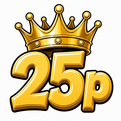 25p 🪙 