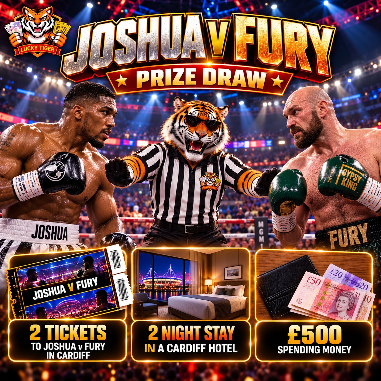 JOSHUA v FURY TICKET PACKAGE