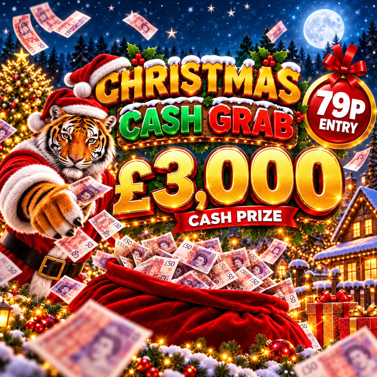 Christmas Cash Grab £3k