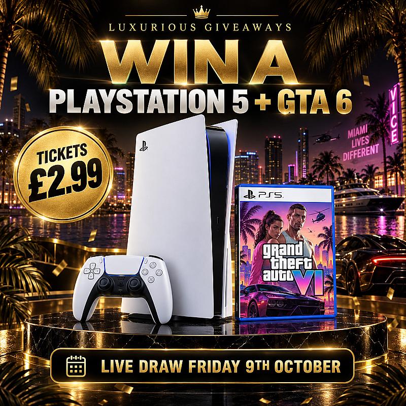 WIN A PS5 +GTA6