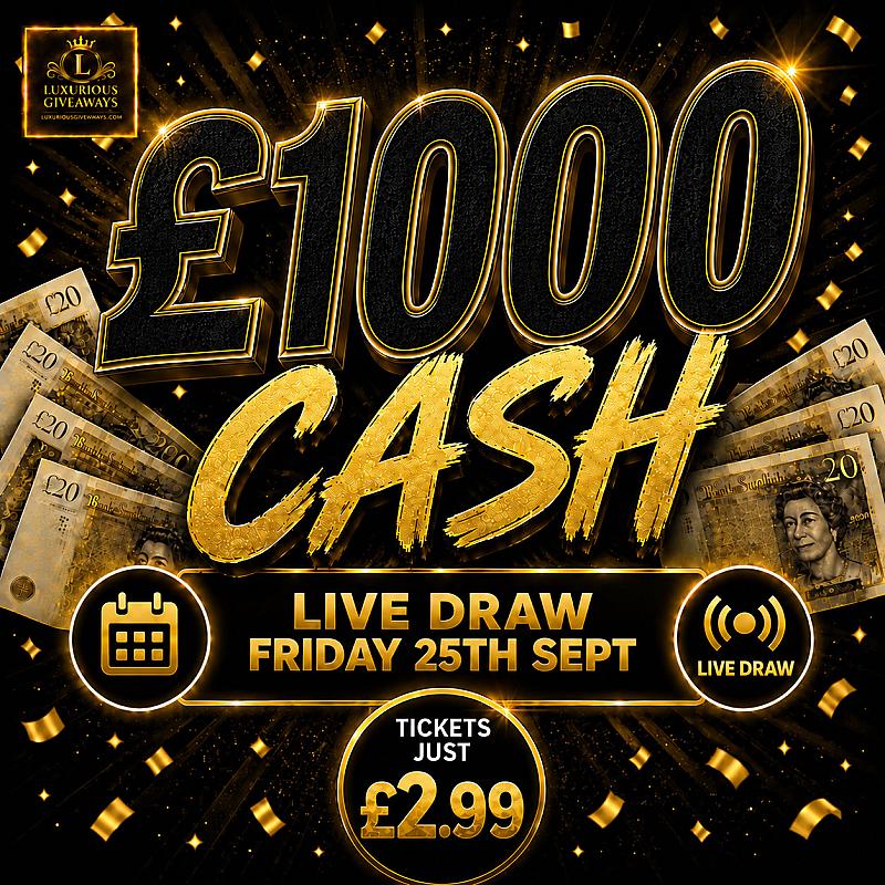 Win £1000 Cash 