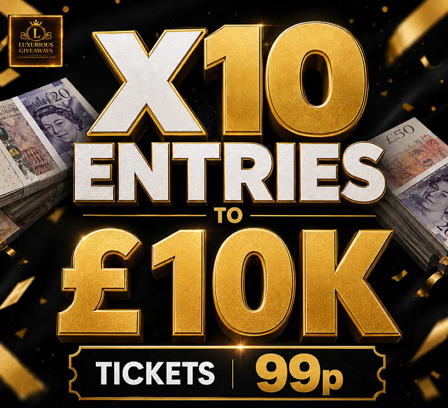 WIN X10 ENTRIES TO £10,000 COMP (Fri25th)