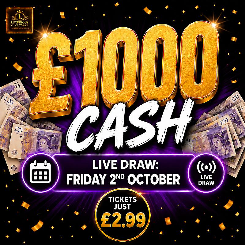 Win £1000 Cash 