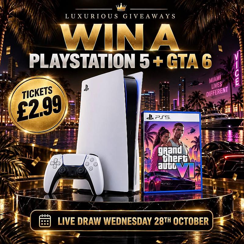 WIN A PS5 +GTA6