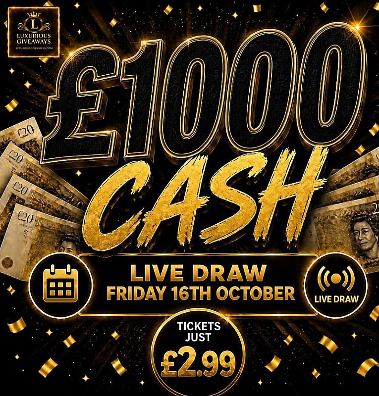 Win £1000 Cash 