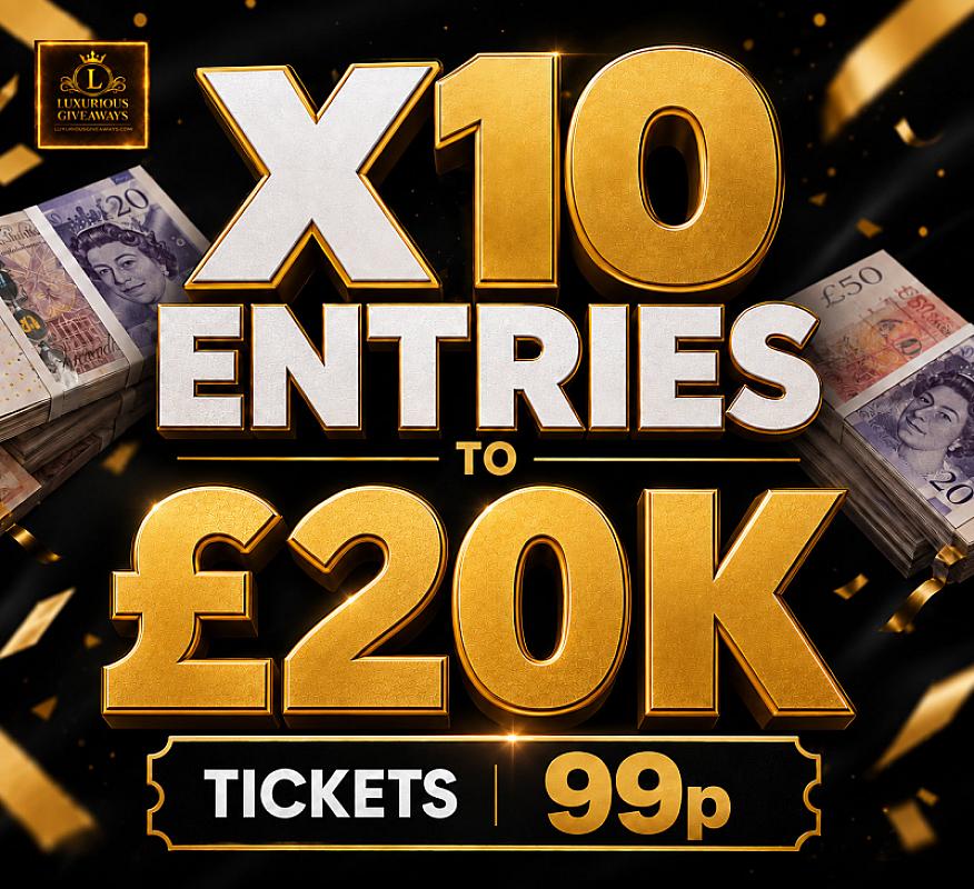 WIN X10 ENTRIES TO £20,000 comp (sunday 25th)