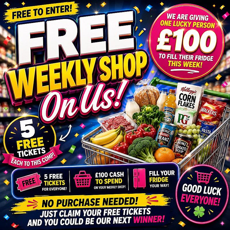 🛒 Free Weekly Shop On Us! 🛒 (5)