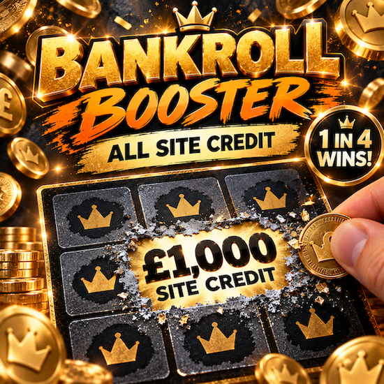BANKROLL BOOSTER SITE CREDIT WINS