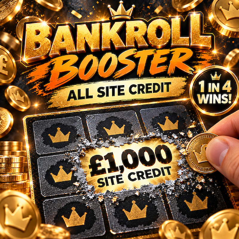 BANKROLL BOOSTER SITE CREDIT WINS