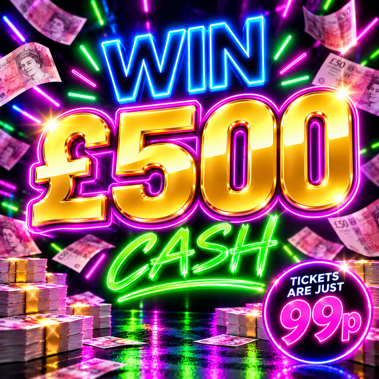 £500 TAX FREE CASH