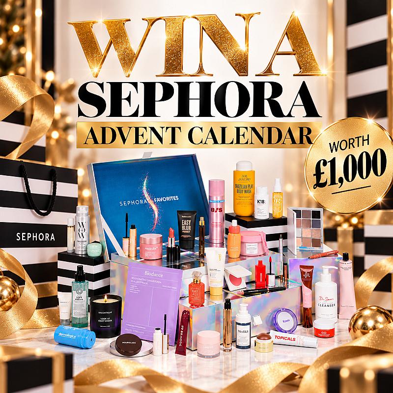 SEPHORA ADVENT CALENDAR 2026 WORTH £1,000
