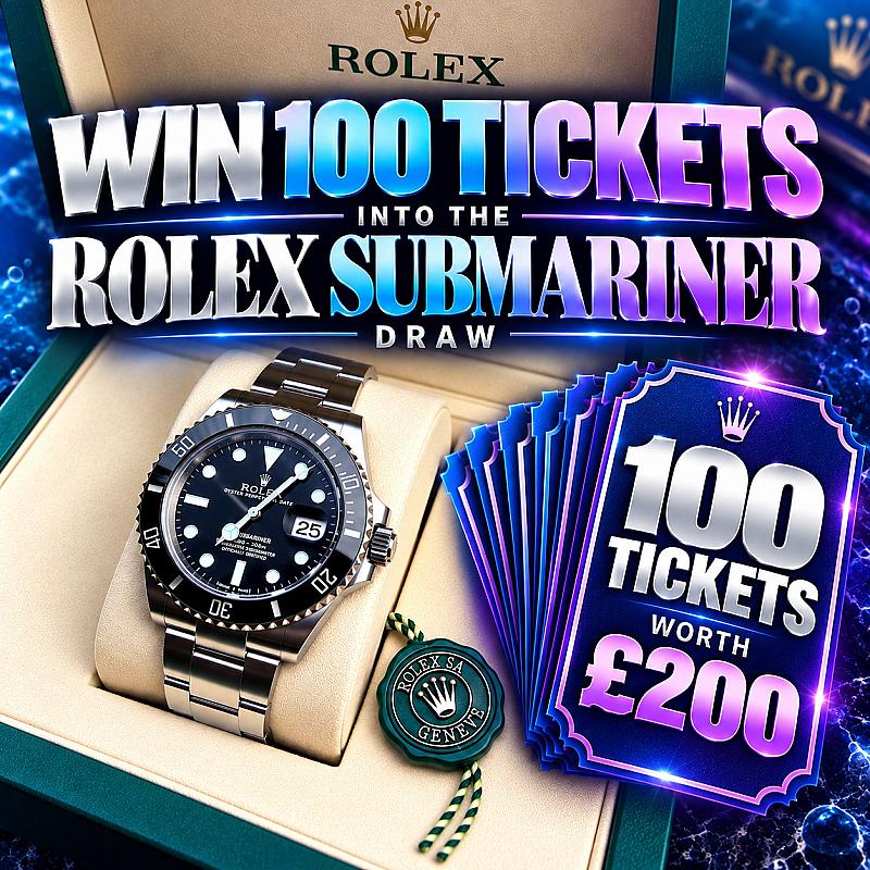 WIN 100 TICKETS INTO ROLEX + £30000 OF INSTANTS #1