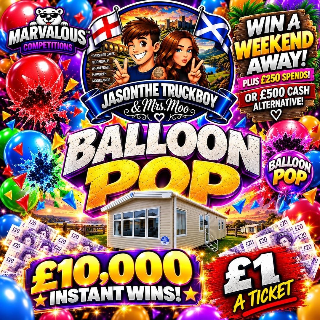 🎈 Jason The Truckboy & Mrs Moo Balloon Pop🎈