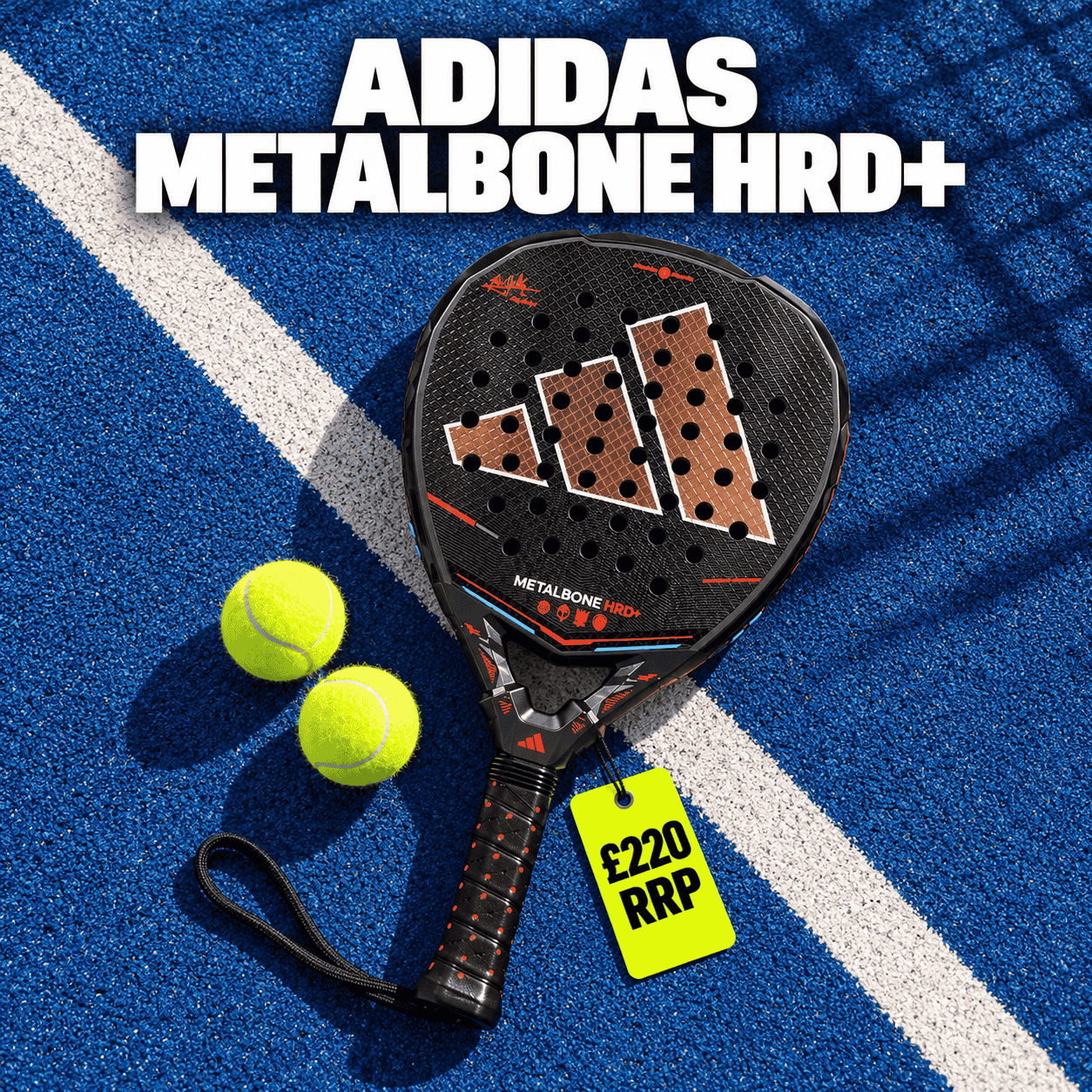Adidas Metalbone HRD+ 2026 Padel Racket