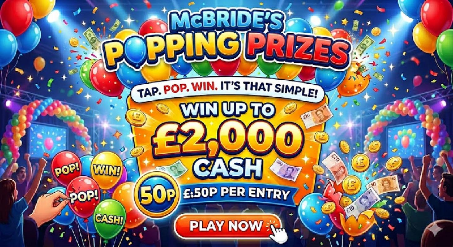 McBride's Popping Prizes