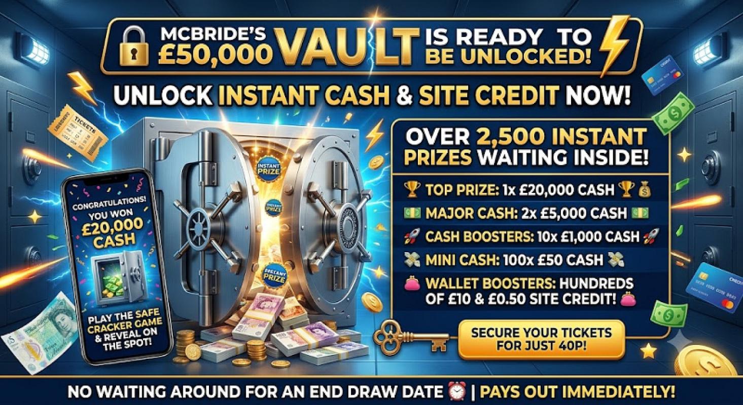 McBride's £50,000 Vault