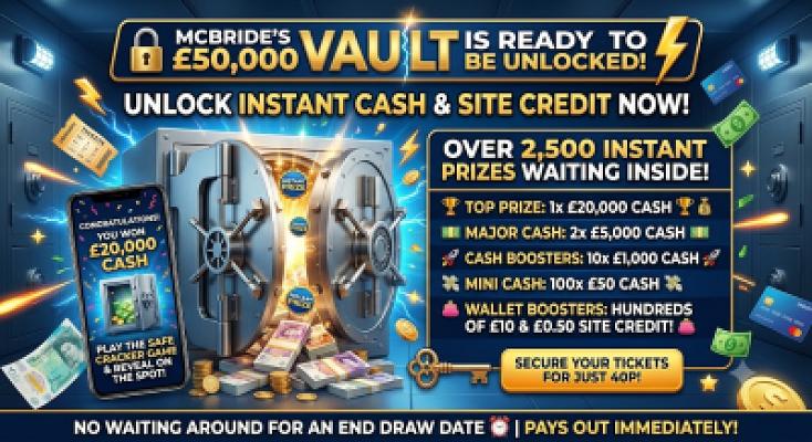 McBride's £50,000 Vault