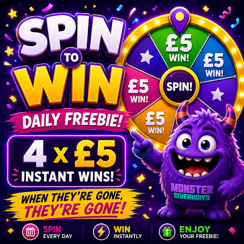 Spin To Win - Daily Freebie 123