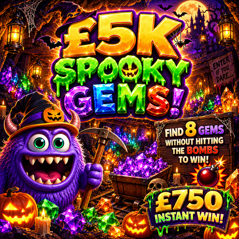 £5k Spooky Gems 2!
