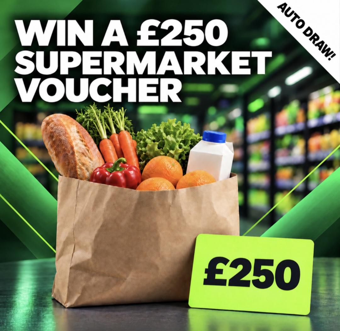 Win a £250 food shop