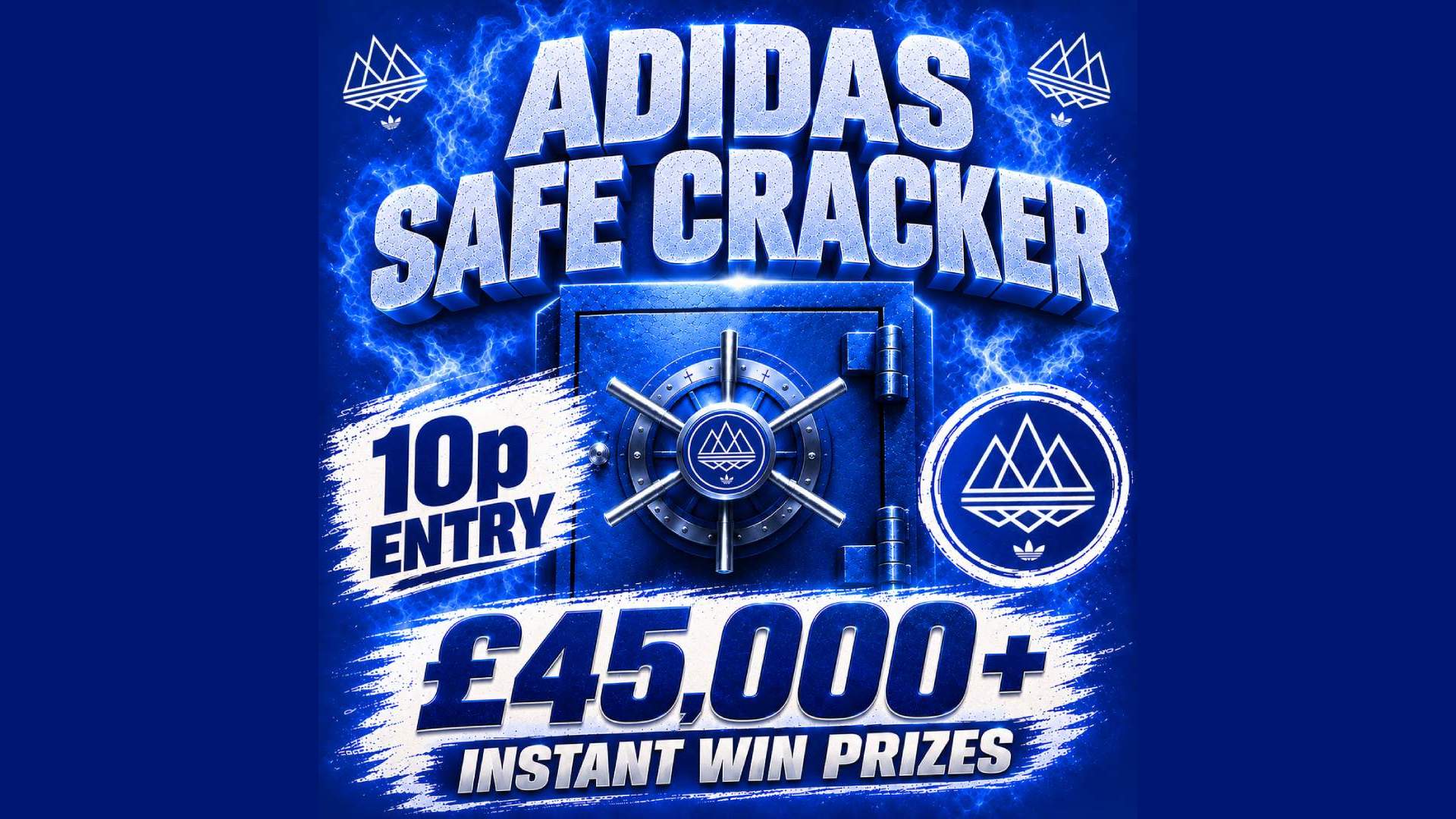adidas Safe Cracker - Instant Win 10p Entry 